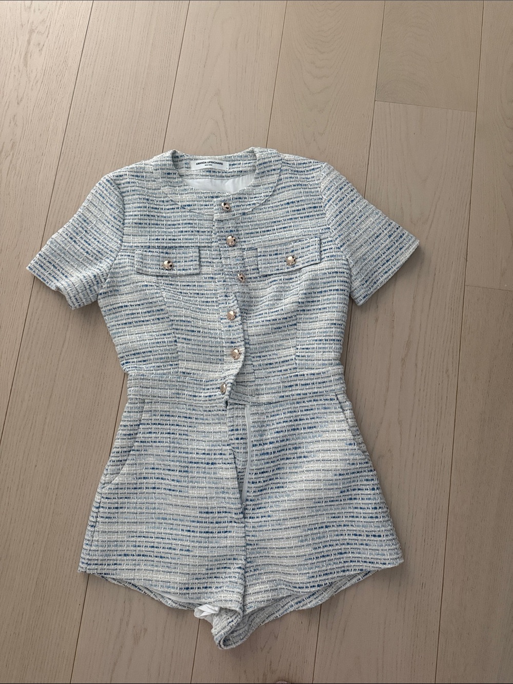 Amanda uprichard tweed Danes romper